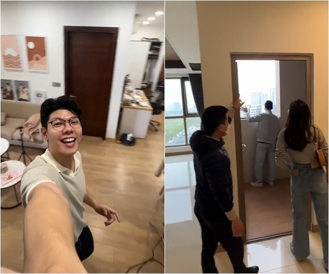 Cặp đôi chuyển nhà mới để đón 2 em bé.