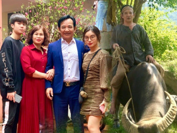 Nam diễn viên nổi tiếng Việt Nam 14 năm mới có con, nghèo xơ xác trên phim nhưng ngoài đời nhà 1.000m2