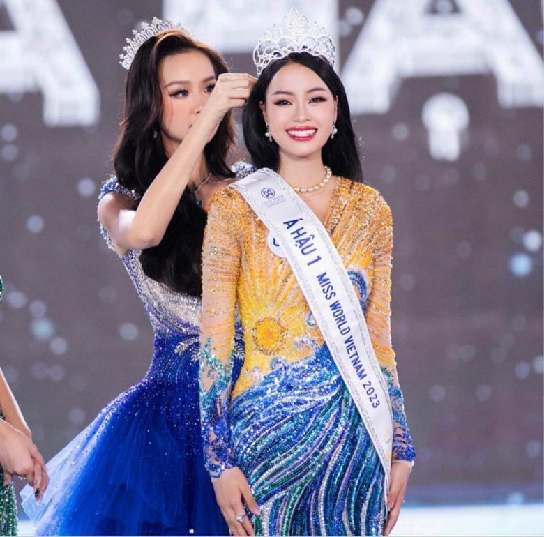 Đào Hiền đăng quang ngôi vị Á hậu 1 Miss World Vietnam 2023.