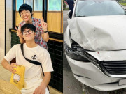 Con trai Công Lý hay tin mẹ bị tai nạn giao thông, phản ứng khiến MC Thảo Vân chảy nước mắt