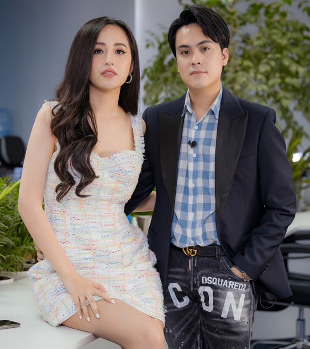 Mai Phương Thúy thân thiết với Thái Dũng.