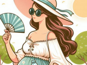 Bà bầu - Nắng nóng mùa hè làm tăng những nguy cơ sức khỏe gì với mẹ bầu?