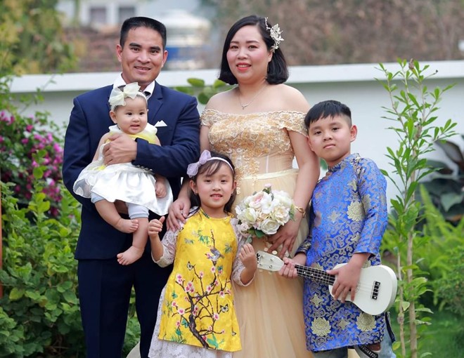 Gia đình anh Lương Văn Tuấn.