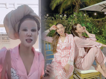 Trời nắng đổ lửa, mỹ nhân Việt đua nhau mặc đồ bộ ra đường, nổi nhất là hai cái tên này