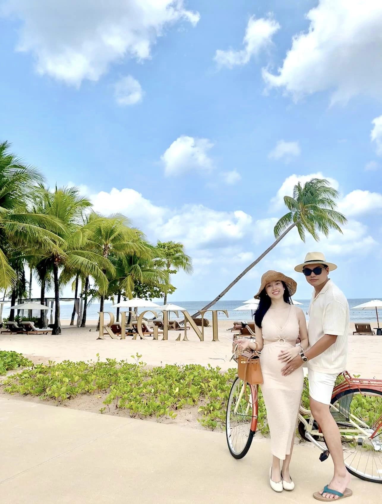 Ông xã Ly Kute rất cưng chiều vợ.
