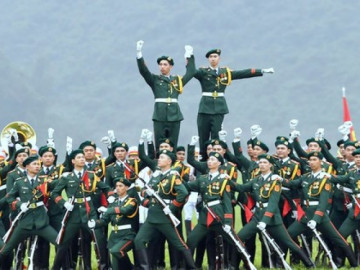 Đoàn Nghi lễ Quân đội sẽ trình diễn xếp hình nghệ thuật đặc sắc tại Điện Biên