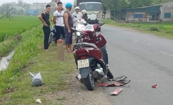 Hiện trường vụ tai nạn. Ảnh: Facebook