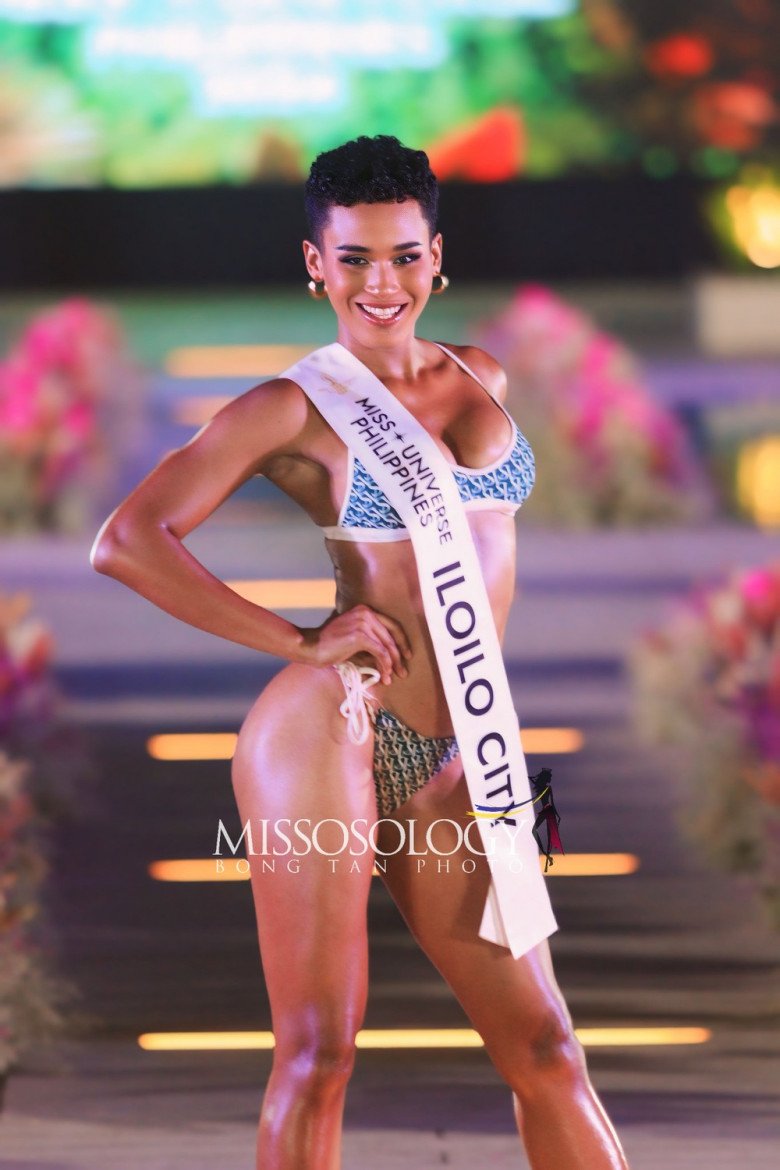 Alexie Mae Brooks đoạt giải mỹ nhân trình diễn áo tắm đẹp nhất cuộc thi Hoa hậu hoàn vũ Philippines 2024.