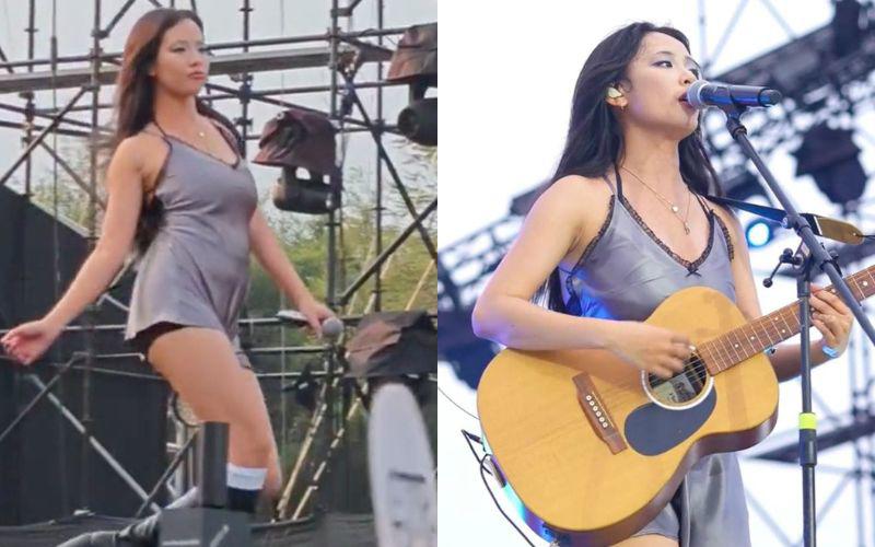 Vừa qua, sự xuất hiện của ca sĩ Vũ Thanh Vân với chiếc váy ngắn khi trình diễn trước hàng nghìn người đã gây tranh cãi, tạo ra những luồng ý kiến trái chiều. 
