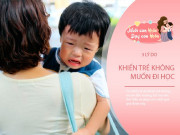 Nuôi con IQ EQ - Trẻ khóc khi đến lớp, cười khi về nhà, lý do nghe vừa ấm lòng vừa đau lòng