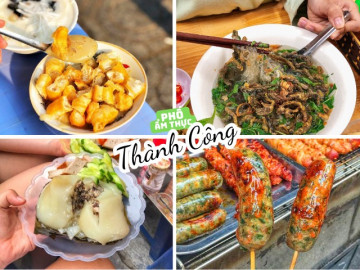 Ghé chợ Thành Công thưởng thức một loạt món ngon, đặc biệt cháo trai Huế bổ dưỡng chỉ 12.000 đồng