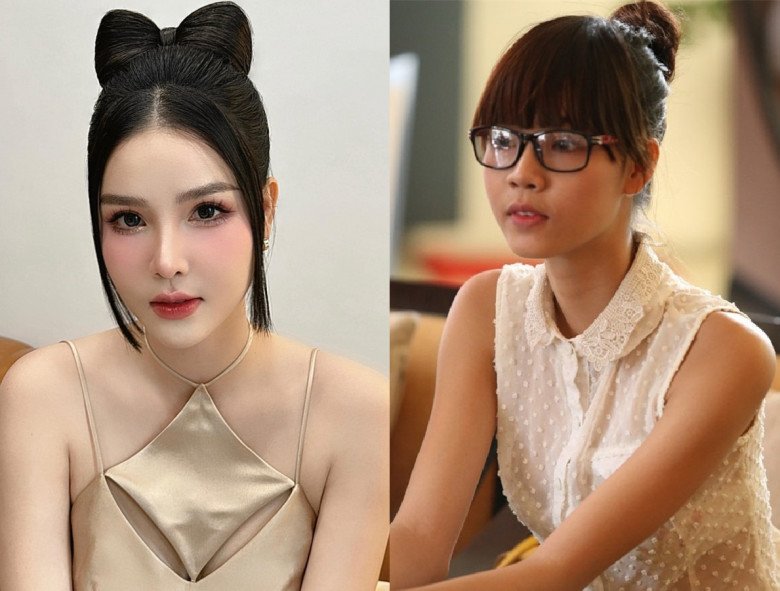 So sánh với quá khứ, nhan sắc Kỳ Hân thay đổi khó nhận ra.