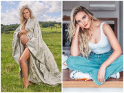 Bà bầu - Vợ cầu thủ gợi cảm hàng đầu làng bóng, sau sinh vẫn đẹp hút mọi ánh nhìn