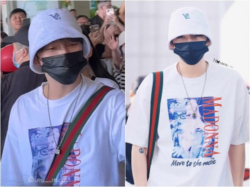 Kim Jae Joong bịt kín mặt khi xuất hiện tại sân bay Tân Sơn Nhất, vóc dáng qua cam thường gây chú ý