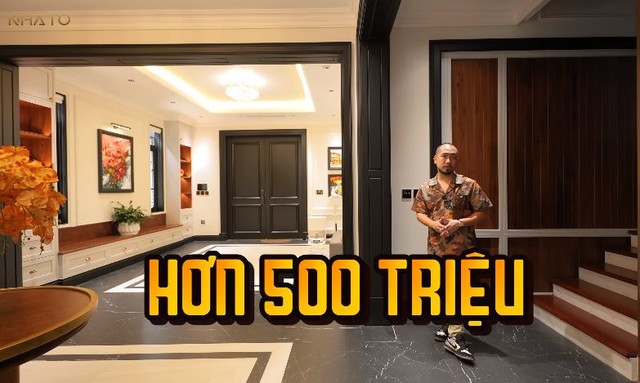 Chỉ tính riêng gạch lát sàn biệt thự đã tốn tiền tỷ