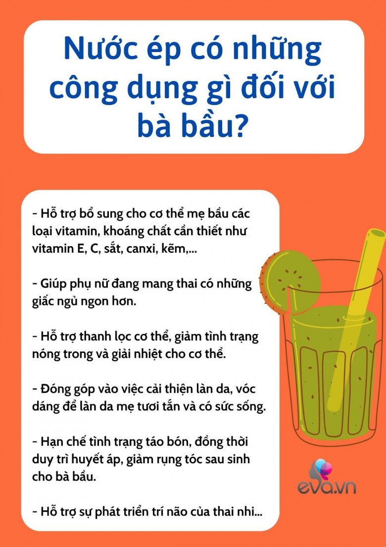 Nắng nóng, nhiều mẹ bầu thích uống nước ép trái cây nhưng cần lưu ý các điều sau - 2