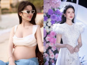 Đẹp - Chu Thanh Huyền tung ảnh khoe bụng bầu với visual xịn xò, vóc dáng vẫn thon gọn dù tăng 10kg