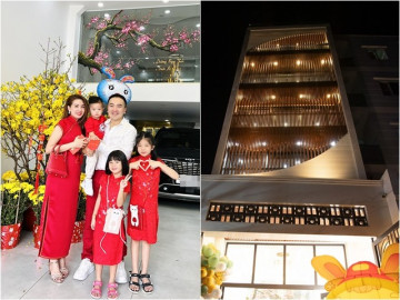 "Anh Ba Đò" Dương Ngọc Thái chở cả một xe cây xanh về tặng vợ để trang trí cơ ngơi tiền tỷ