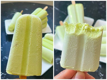 Nắng nóng tự làm kem cốm mát lạnh dẻo thơm, không đá dăm vừa đơn giản lại ngon đãi cả nhà