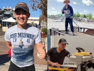 Cựu thành viên nhóm 1088 giải nghệ sang Mỹ làm thợ hồ, sống trong nhà kho chị gái cho thuê trước lúc qua đời