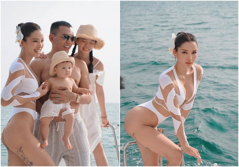 Sao Việt 24h: Đàm Thu Trang khoe ảnh nghỉ lễ, bị nói amp;#34;đẻ thuêamp;#34; khi 2 con giống bố đến từng nét mặt - 13