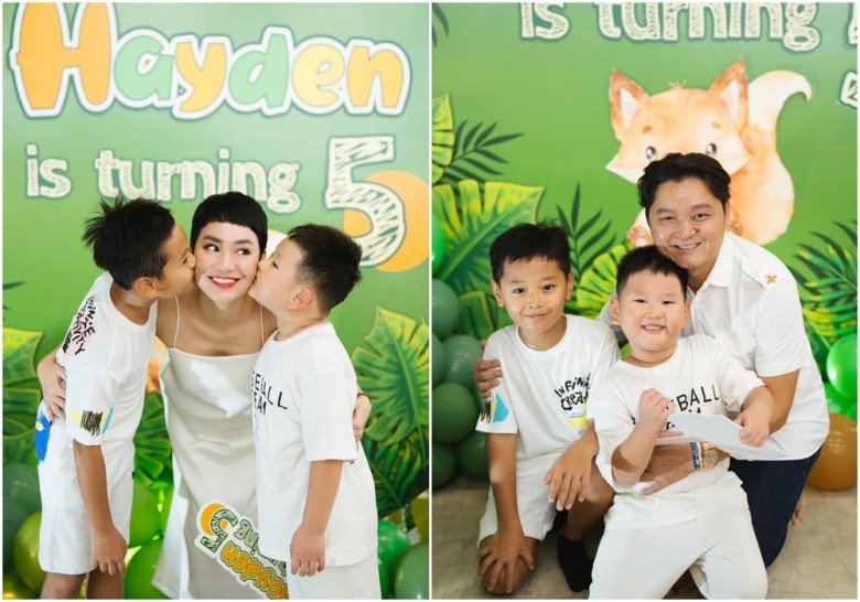 Sao Việt 24h: Đàm Thu Trang khoe ảnh nghỉ lễ, bị nói amp;#34;đẻ thuêamp;#34; khi 2 con giống bố đến từng nét mặt - 8