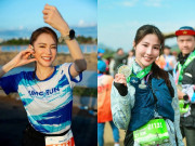 Làm đẹp - Vì sao hội mỹ nhân tham gia giải chạy gây tranh cãi? Người tự tin khoe mặt mộc, người tô đậm phấn son