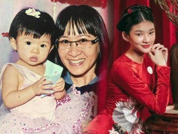 Con gái Trương Ngọc Ánh sau 15 năm: Thay đổi chóng mặt không nhận ra, duy có 1 điểm y chang ngày bé