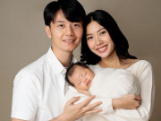 Yêu con - Á hậu Việt sinh con cho chồng doanh nhân BĐS, quý tử có tên 3 chữ họ Vũ, nghe đã biết dòng dõi "khủng"