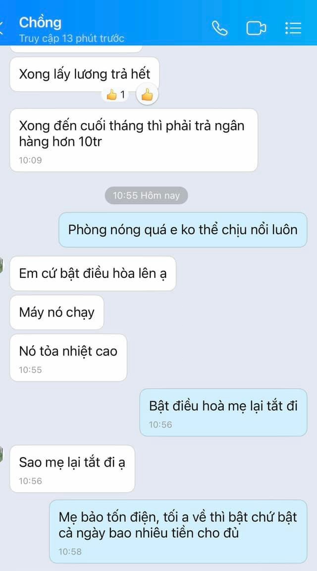 Con dâu sắp đẻ bật điều hoà khi trời nóng, mẹ chồng cứ 1 lúc lại chạy ra xem đồng hồ điện - 1