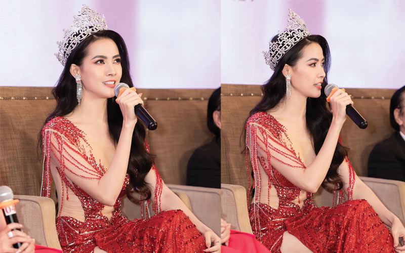 Phan Thị Mơ từng được biết đến khi tham gia cuộc thi Hoa hậu Việt Nam năm 2012 và vào top 5. Nhưng chủ nhân chiếc vương miện năm ấy thuộc về Đặng Thu Thảo, thần tiên tỉ tỉ đình đám. 
