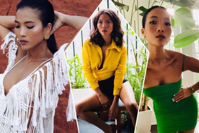Bằng Lăng từng là biểu tượng sắc đẹp một thời, nổi bật trong giới siêu mẫu vì nước da ngăm đen, vẻ ngoài gợi cảm và quyến rũ.