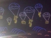 Clip Eva - Hàng trăm drone thử nghiệm tạo hình trên bầu trời Điện Biên Phủ