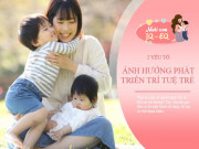Nuôi con IQ EQ - Thứ tự sinh có quyết định chỉ số IQ của trẻ? Nghiên cứu thực nghiệm trên 400.000 người giải thích