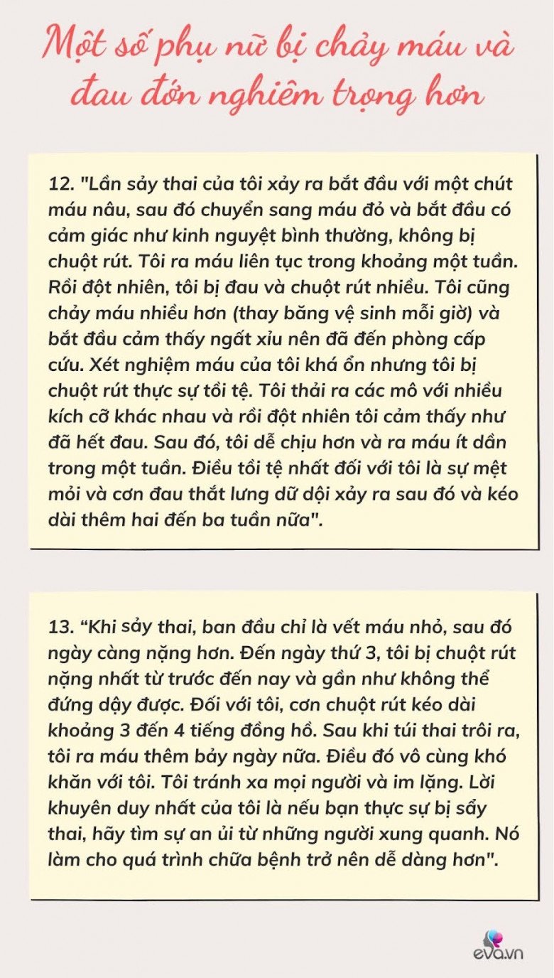 Các bà mẹ chia sẻ cảm giác sảy thai thực sự là như thế nào - 5