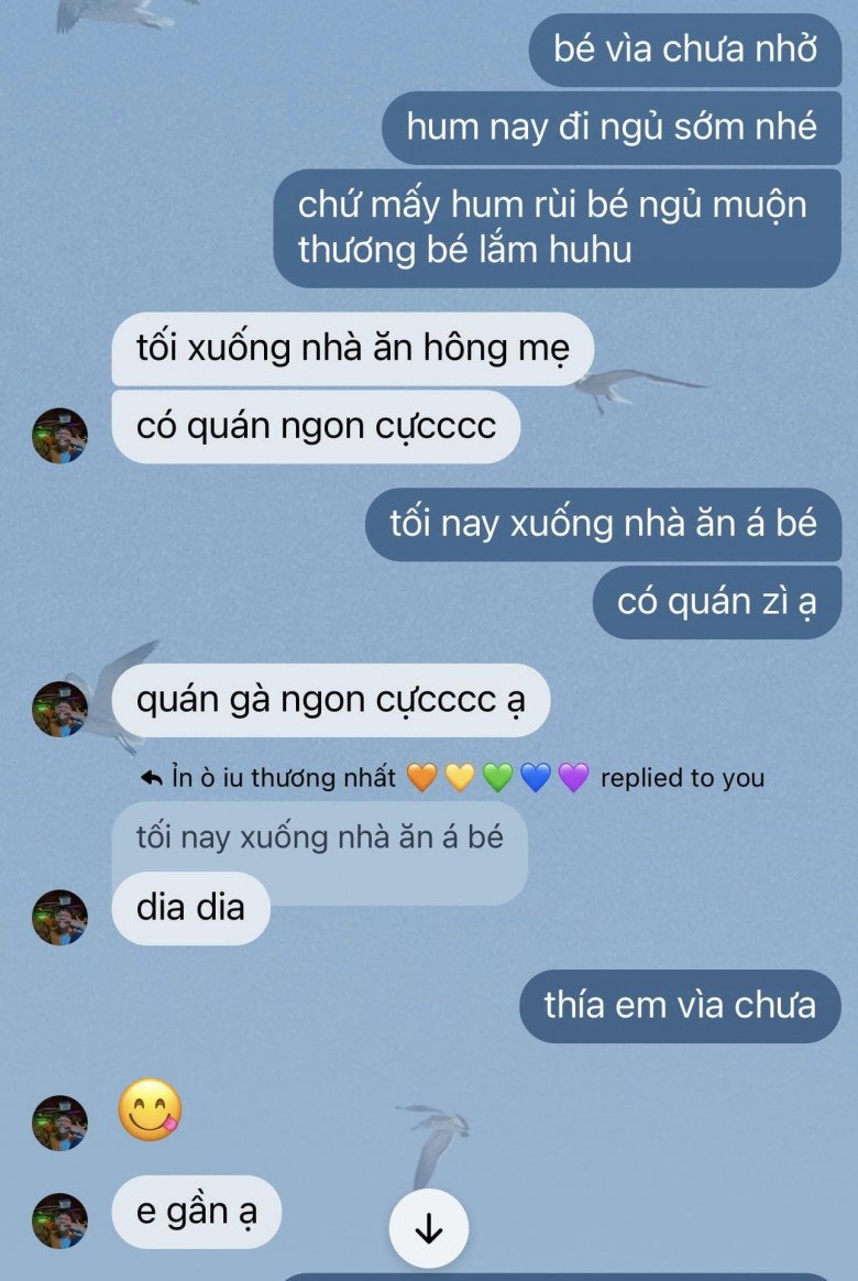 Hai mẹ con như hai người bạn.