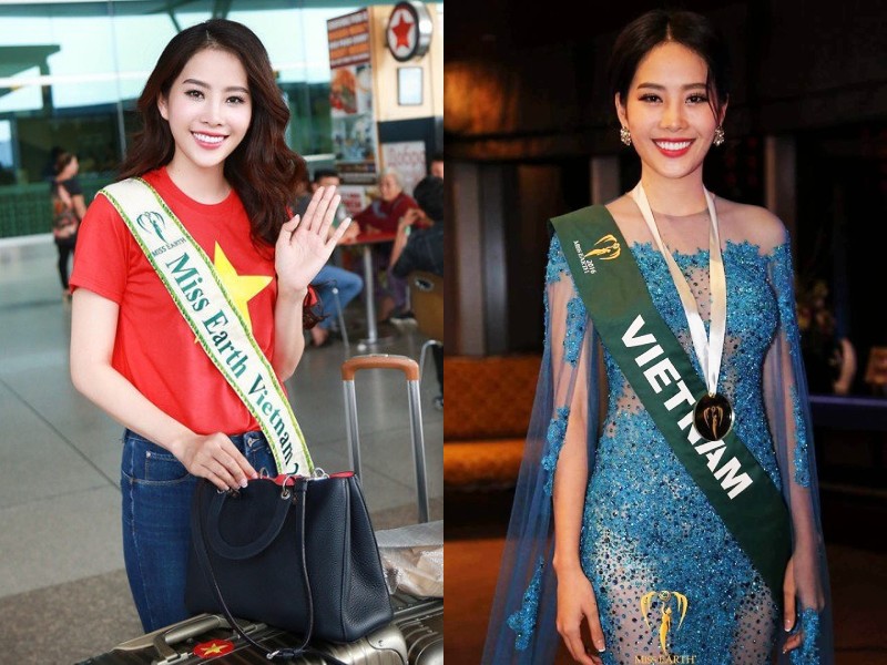 Năm 2016, Nam Em được chọn thi Hoa hậu Trái Đất (Miss Earth) ở Philippines. Lúc này, cô chuyển hình tượng "gái quê" mộc mạc sang phong cách nóng bỏng. Người đẹp còn được khen có thần thái tự tin, rạng rỡ khi ra đấu trường quốc tế.
