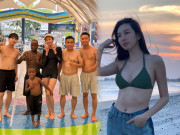 Thời trang - Thùy Tiên "lên đồ" đi chơi cùng hội bạn toàn nam của Quang Linh Vlogs, không giống Hoa hậu chuyên trị style quyến rũ