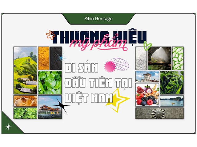 Độc đáo thương hiệu mỹ phẩm Việt Nam đưa "di sản" vào sản phẩm