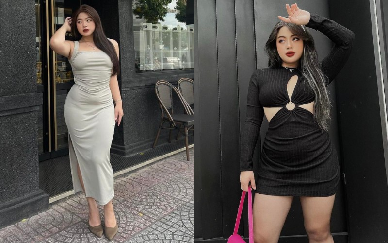 Theo đuổi phong cách quyến rũ, gợi cảm nên trang phục bó sát như váy body, áo croptop, cutout,... luôn được nữ hot girl ưa chuộng để tôn lên vóc dáng.


