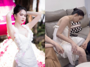 Giải trí - Ngọc Trinh chi hơn 40 triệu, quằn quại đau đớn để cứu vãn vết sẹo do "làm xiếc" trên xe mô tô