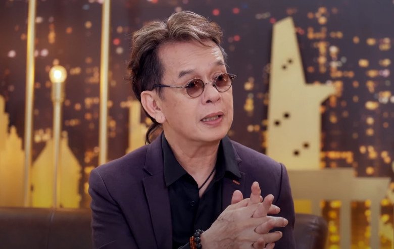 Nhạc sĩ Đức Huy trong cuộc trò chuyện mới đây.