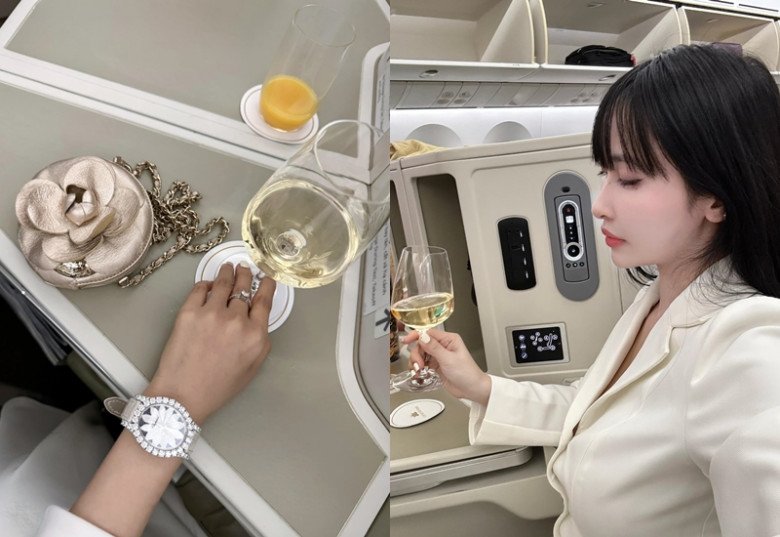 Mina Phạm khoe chiếc đồng hồ tiền tỷ thuộc thương hiệu có tiếng. 