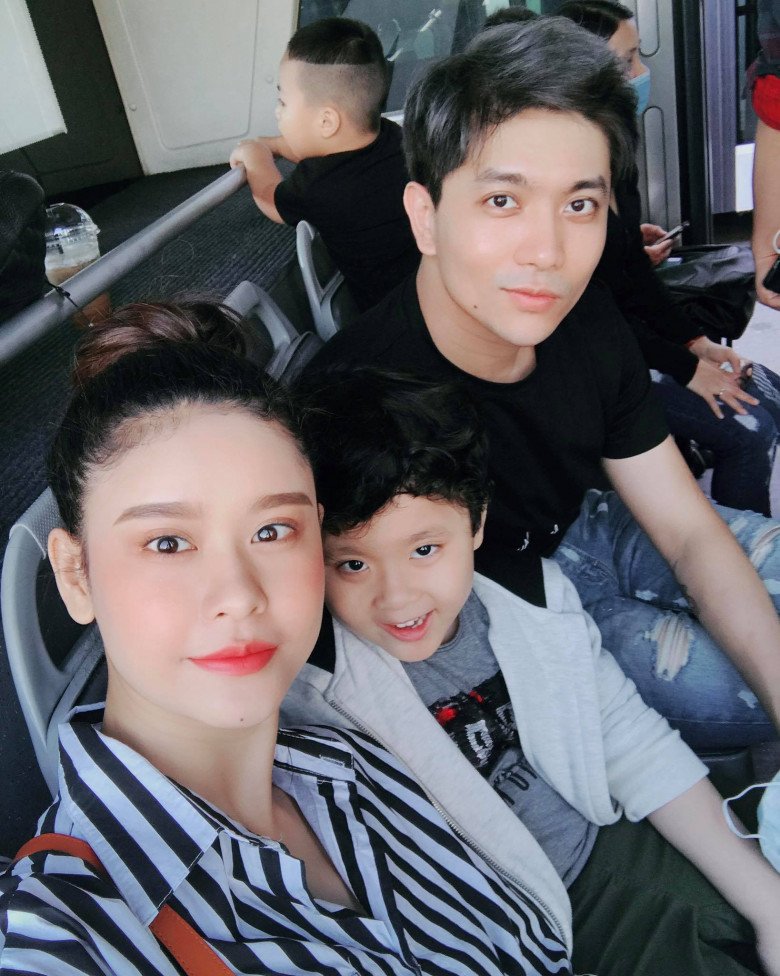 Tim và Trương Quỳnh Anh có một con trai chung.