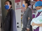 Bà bầu - Vừa sinh con, sản phụ đi phăng phăng ra khỏi phòng, chồng chạy theo ngạc nhiên vì "đi đẻ mà như đi dạo"