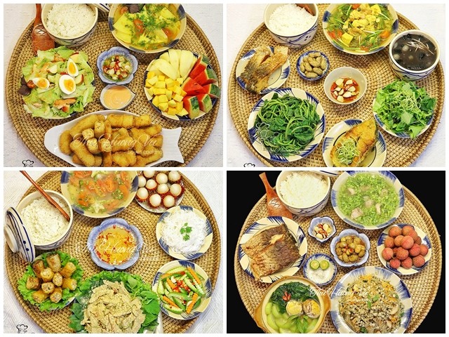 14 mâm cơm ăn vào ngày hè cực hợp, ngày mát cũng rất ngon của mẹ đảm Hà Nội