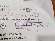 Yêu con - Con làm toán 50 + 9 = 59 bị cô gạch sai, mẹ tức giận đi hỏi, 100% mọi người đều nói: Cô đúng!