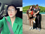 Giải trí - Trang Trần đi Mỹ gần nửa năm vẫn vất vả học tiếng, nói "bóng gió" chuyện có kẻ phá hoại hạnh phúc vợ chồng