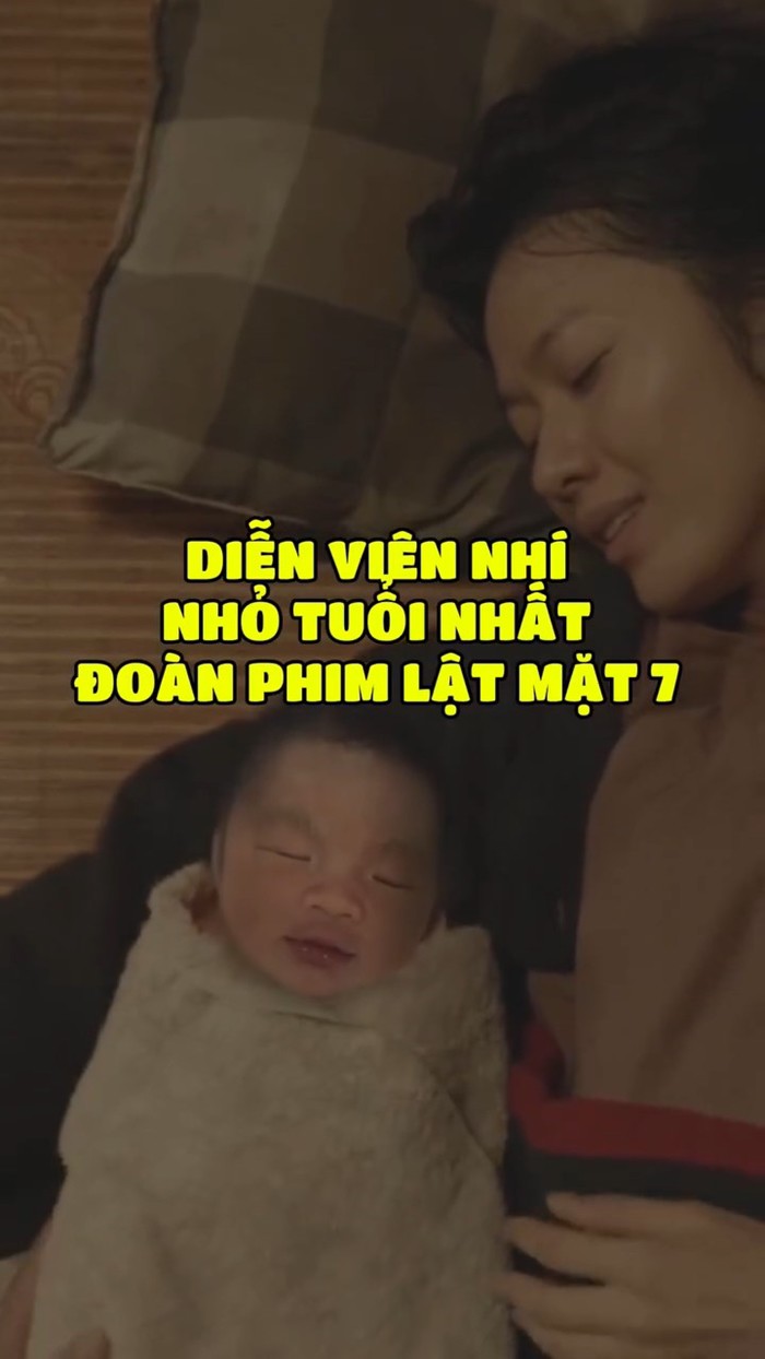Vẻ ngoài "ngoan xinh yêu" của em bé vừa chào đời 15 phút đã đi đóng phim 300 tỷ của Lý Hải Minh Hà - 1