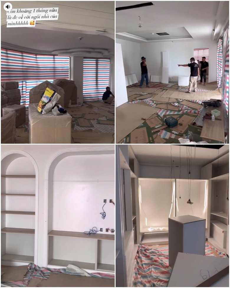 Đặng Thu Thảo khoe không gian nhà mới, nhiều người cho rằng cô đổi sang cơ ngơi rộng hơn để chuẩn bị chào đón thành viên mới. 